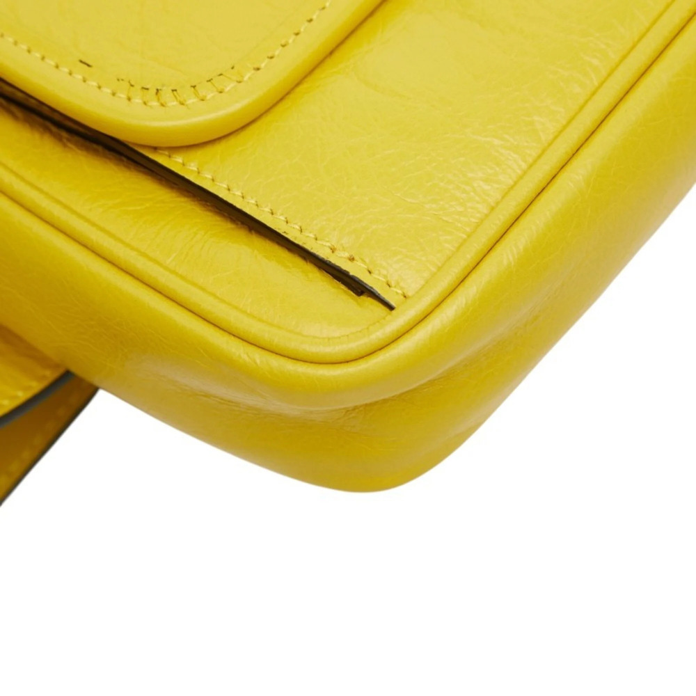 GUCCI Yellow Leather Fanny Pack - Picture 6 of 12